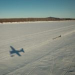 Mushing along the Yukon