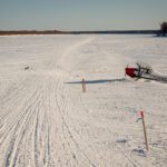 Iditarod trail leading into Kaltag