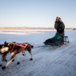 Sonny Lindner arrives into Unalakleet, Saturday evening