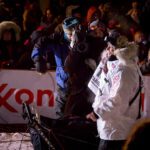 Aliy Zirkle, smiling at race fans