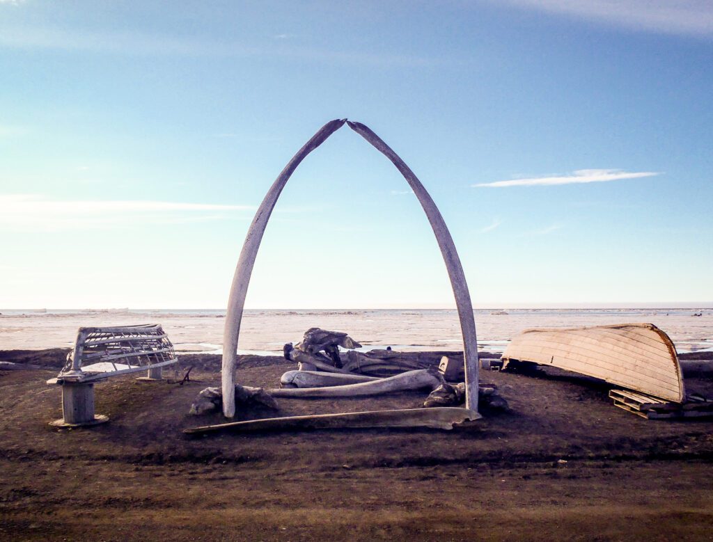 Overlooking the Arctic Ocean, Barrow, Alaska