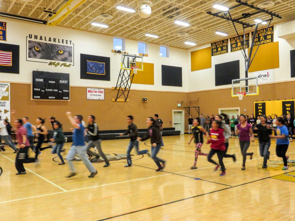 Youth leadership retreat, Unalakleet