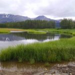 Mountain View at Pilgrim Hot Springs. Photo: Maddie Winchester, KNOM