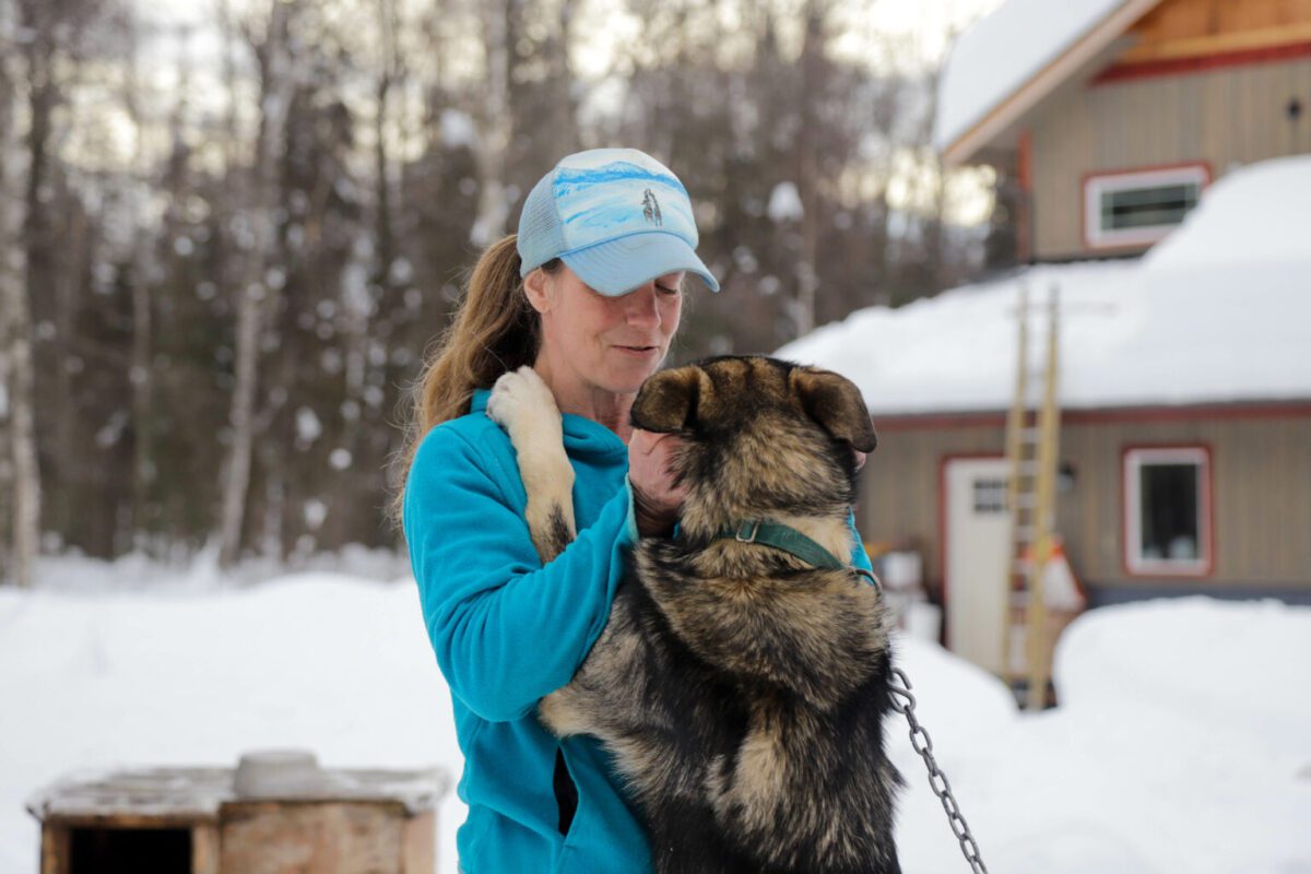 Musher and dog