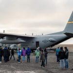 National Guard Cargo Plane