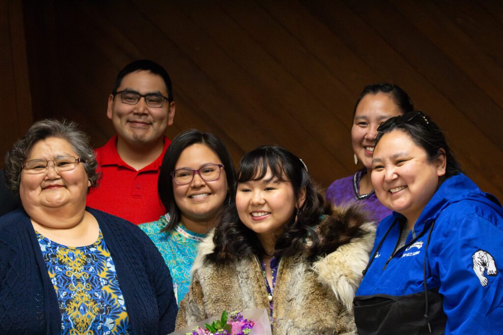 Victoria Gray's family poses for a photo after Miss ANB 2024 concluded. Ben Townsend photo.