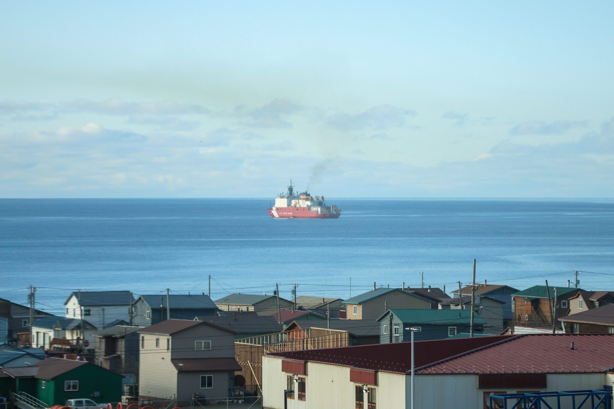 The Healy departs from Nome in early October. Ben Townsend photo.