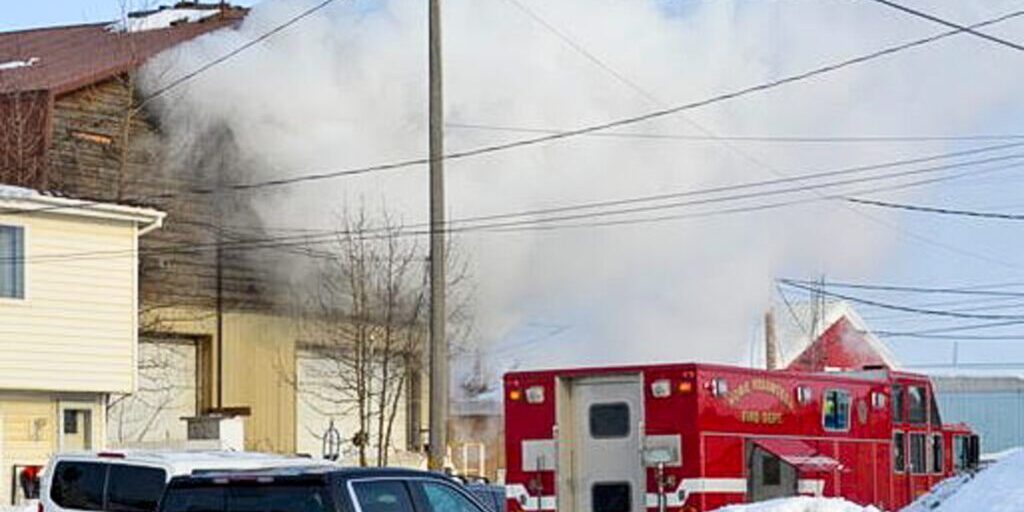 Nome Public Works garage catches fire | KNOM Radio Mission