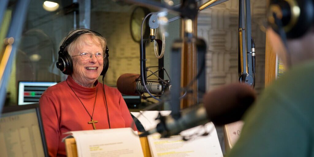 Sister Alice talks birds with KNOM listeners on a new segment for our Morning Show: the Birding Report.