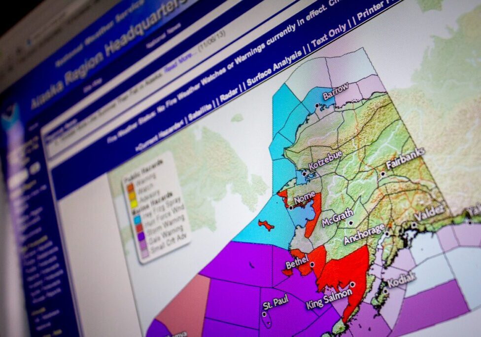 Near-hurricane-force winds projected for Western Alaska | KNOM Radio Mission