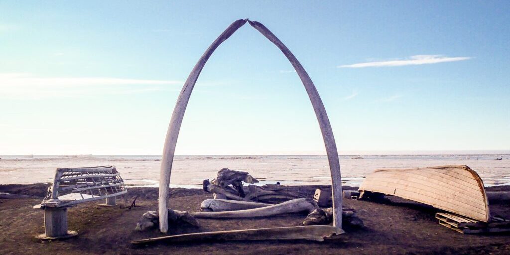 Overlooking the Arctic Ocean, Barrow, Alaska