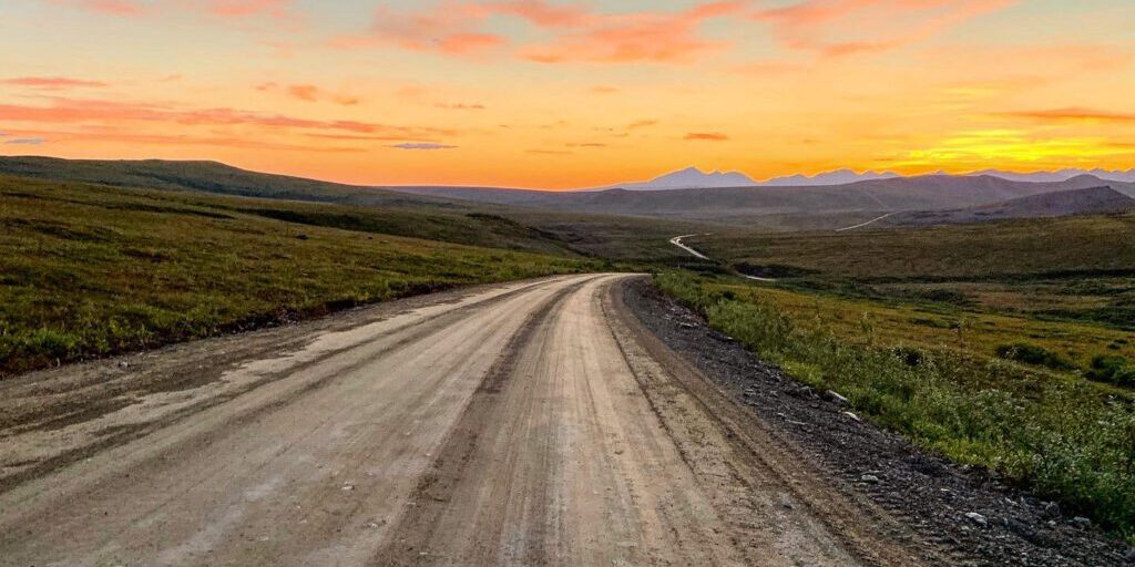 A short drive towards the outskirts of Nome reveals the scars left by a long winter. Bumps and ruts toss cars- and their passengers- up and down from their seats. As the snow melts in early May