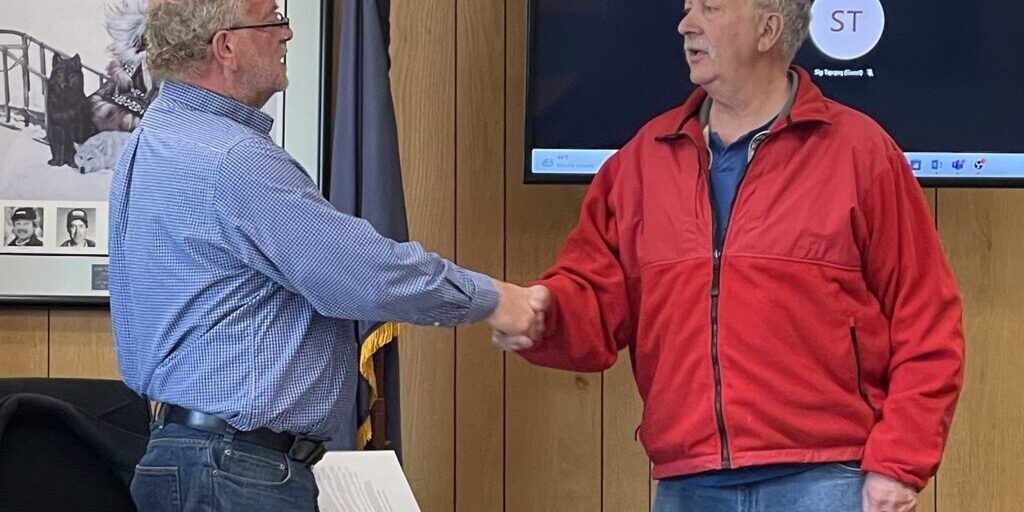 Nome city council honors Tom Vaden for decades of volunteerism | KNOM Radio Mission