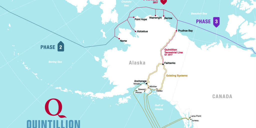 Quintillion's Subsea Cable System Scheduled To Finish Phase 1 This Year | KNOM Radio Mission