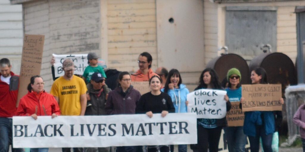 Unalakleet Teenager Leads Local March In Solidarity with Black Lives Matter | KNOM Radio Mission