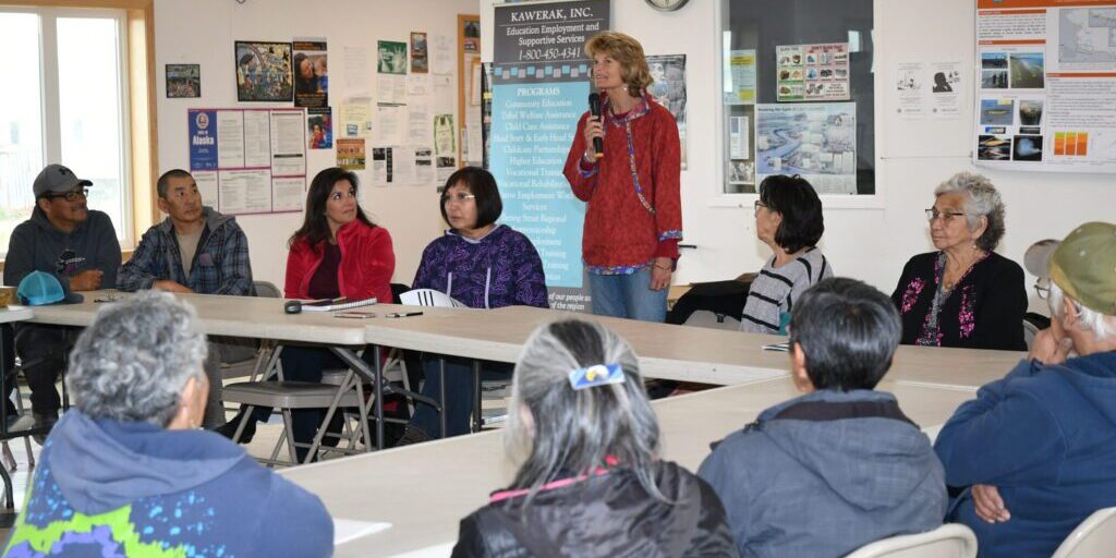 Sen. Murkowski Visits Brevig Mission