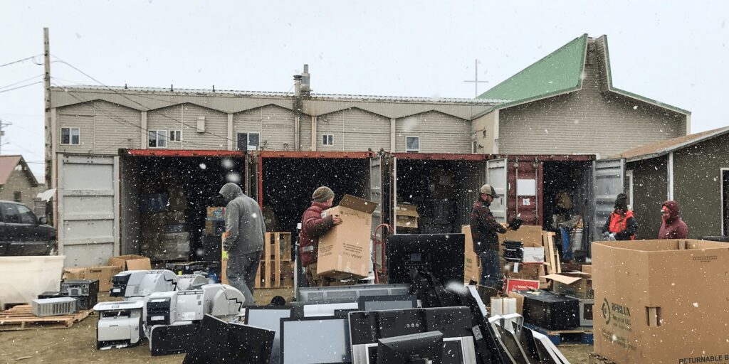 Recycling Program Collects Ten Thousand Pounds of Waste for Anniversary | KNOM Radio Mission