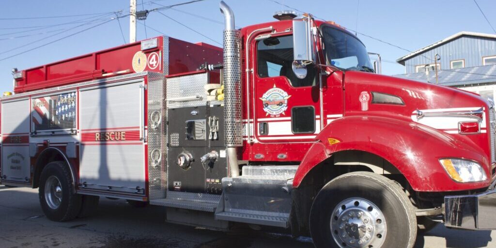 Nome Volunteer Fire Department Extinguishes Vehicle Blaze