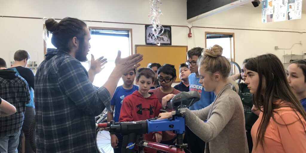 Can It Be Fixed? A Nome Workshop Encourages Kids To Salvage Bikes | KNOM Radio Mission