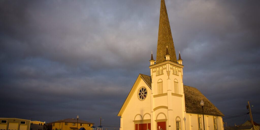 Old St. Joe's on election day