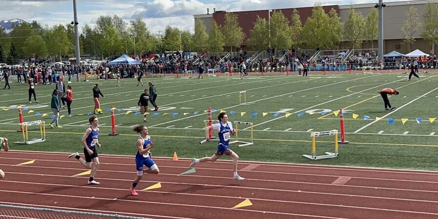 Nome-Beltz High School’s Orson Hoogendorn earned first place in the 400m Division 2 State Championship in late May. Hoogendorn entered the final race after setting a personal best 51.74 in the preliminary heat