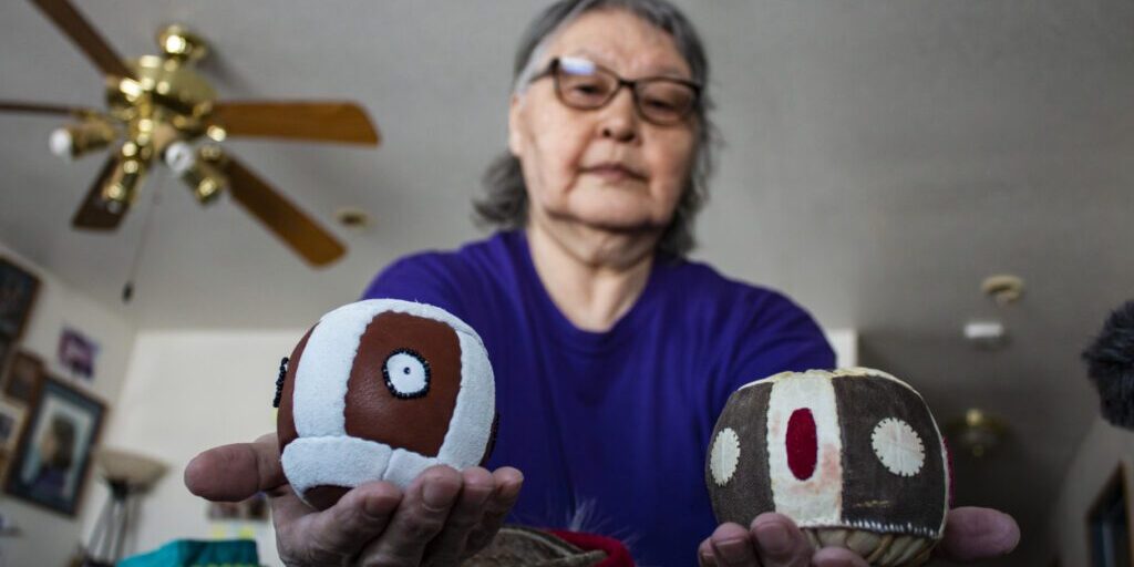 Gambell Seamstress Keeps Knowledge of Traditional Siberian Yupik Sewing Alive | KNOM Radio Mission