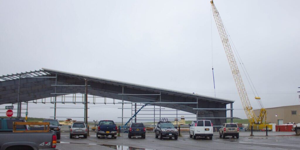 Bering Air Builds New Hangar at Nome Airport | KNOM Radio Mission