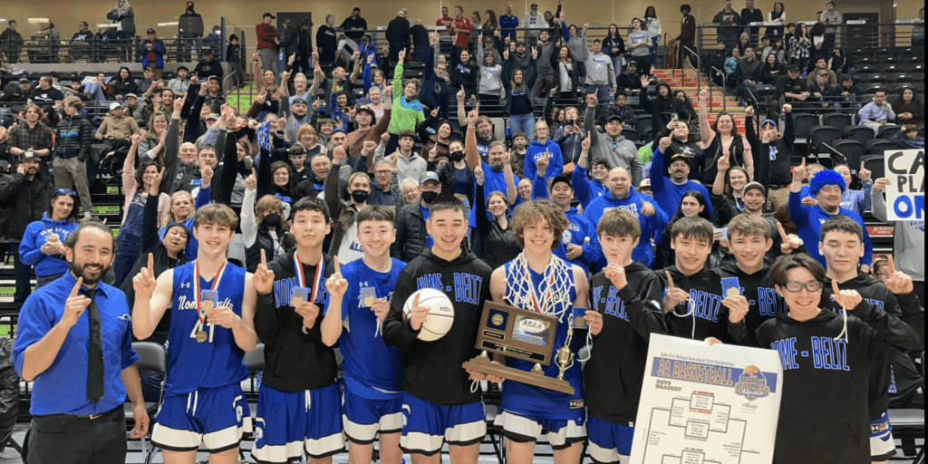 Nome-Beltz boys basketball team wins first state title in decades | KNOM Radio Mission