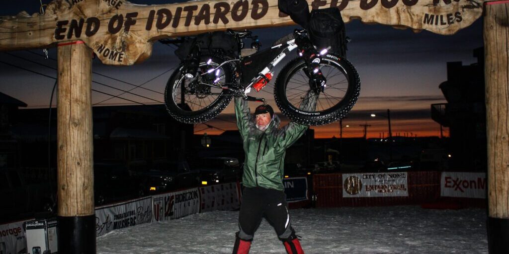 Fat-Tire Biker Wins 1