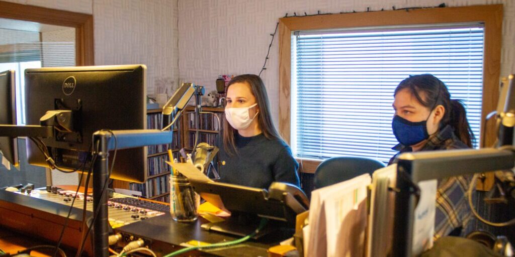 High School Radio Intern Air-Born | KNOM Radio Mission